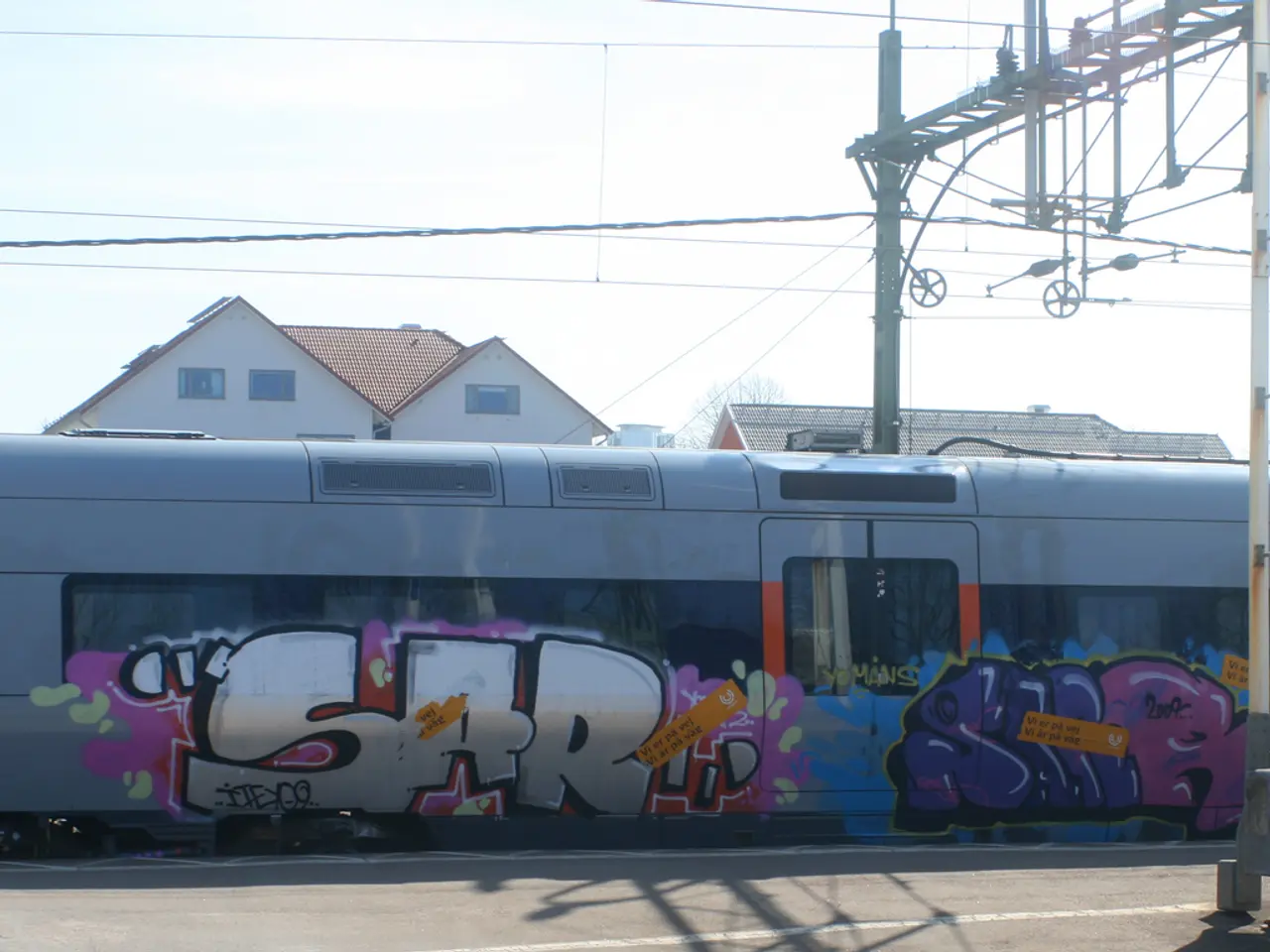 Rail Service halted at Duisburg station.
