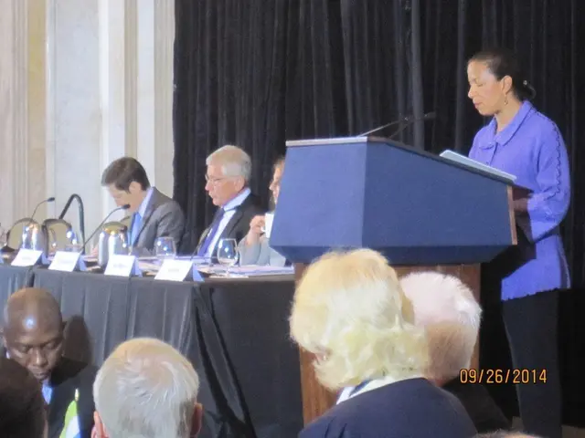 Leaders in Prime Ministerial positions engage in a financial discourse with Chancellor Merz