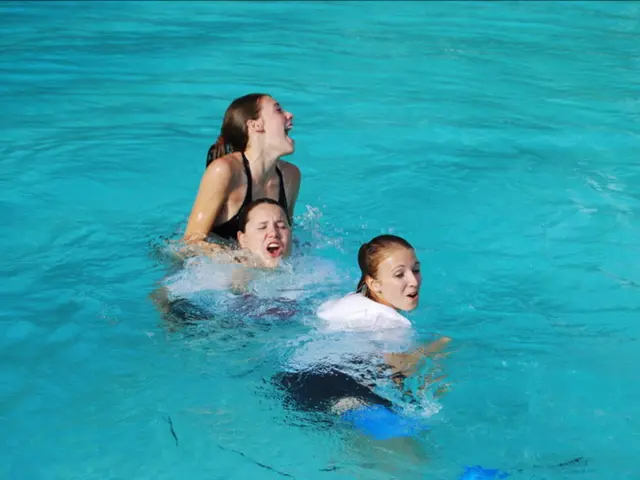 Swimming Course Through Men's Pools