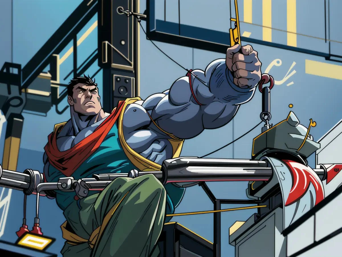 Producing a microchip in a production facility