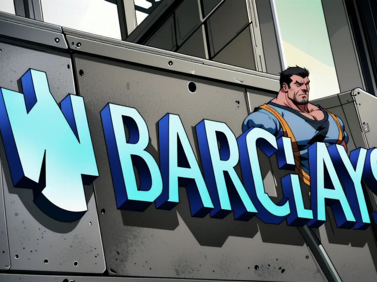 Barclays, displaying a £2.72 billion pre-tax profit in the first quarter, predicts the British economy will barely experience growth this year at its most optimistic.